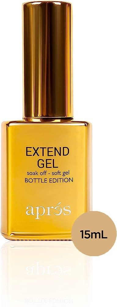 Apres Nail Extend Gel Soak Off | Soft Gel, Gel-X Tips Adhesive 15ml / 0.5oz | Premium Quality | G... | Amazon (US)