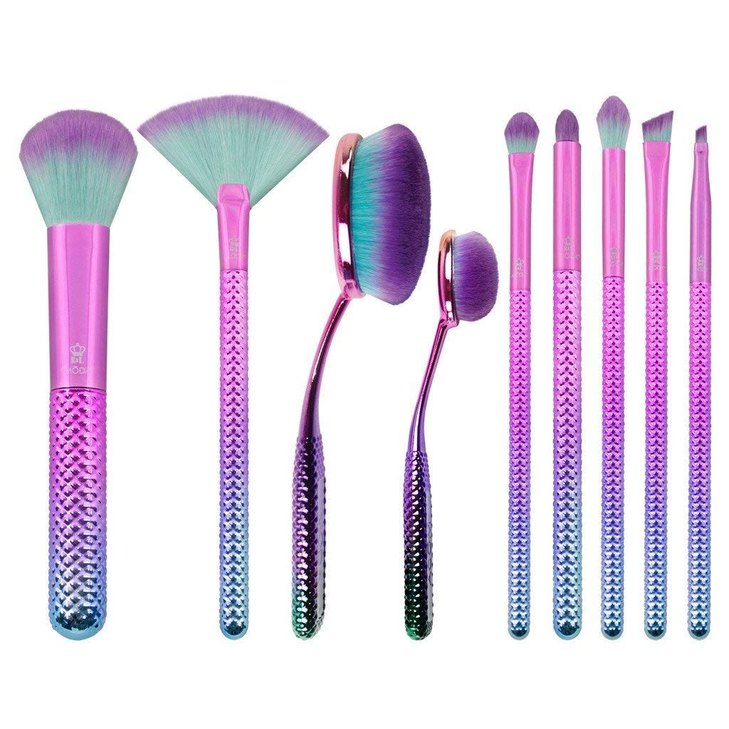 MODA Prismatic 10pc Full Size Deluxe Makeup Brush Set, Includes - Foundation, Contour, Multi-Purp... | Amazon (US)