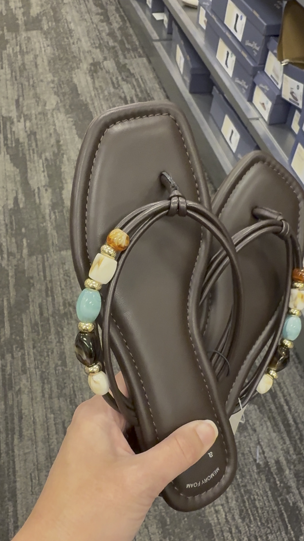 Loving these thonged sandals for my next beach vacation! 

Sandals, target sandals, over 40, spring outfits 2026, summer outfits 2026, spring sandals, summer sandals, spring dresses, plus size fashion, country concert outfits, date night outfits, brown sandals, cute sandals, summer outfits, vacation outfits beach, travel outfits

#LTKOver40 #LTKTravel #LTKSwim

#LTKSwim #LTKSeasonal #LTKTravel