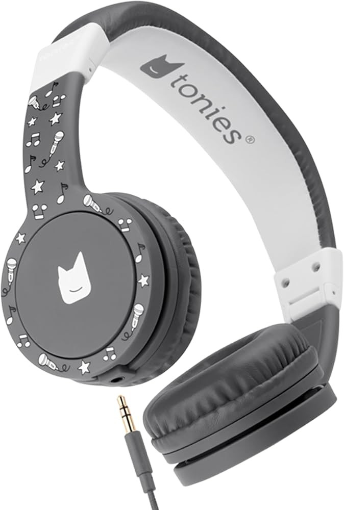 Tonies Foldable Wired Headphones for Kids - Comfortably Designed to fit On-Ear - Works with Tonie... | Amazon (US)