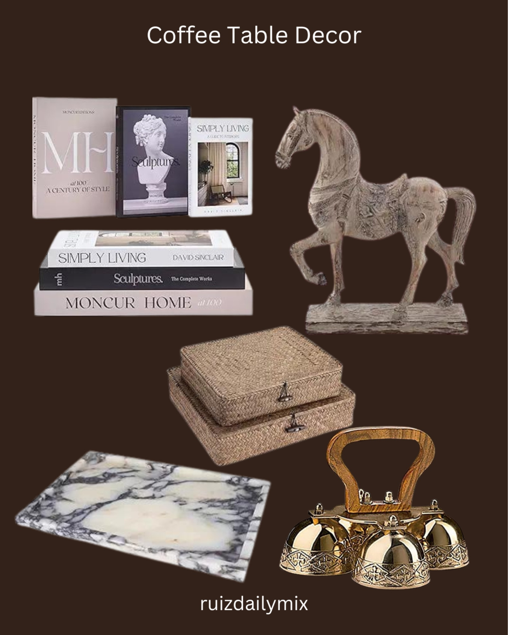 Coffee table decor 

#LTKHome #LTKStyleTip #LTKxPrimeDay