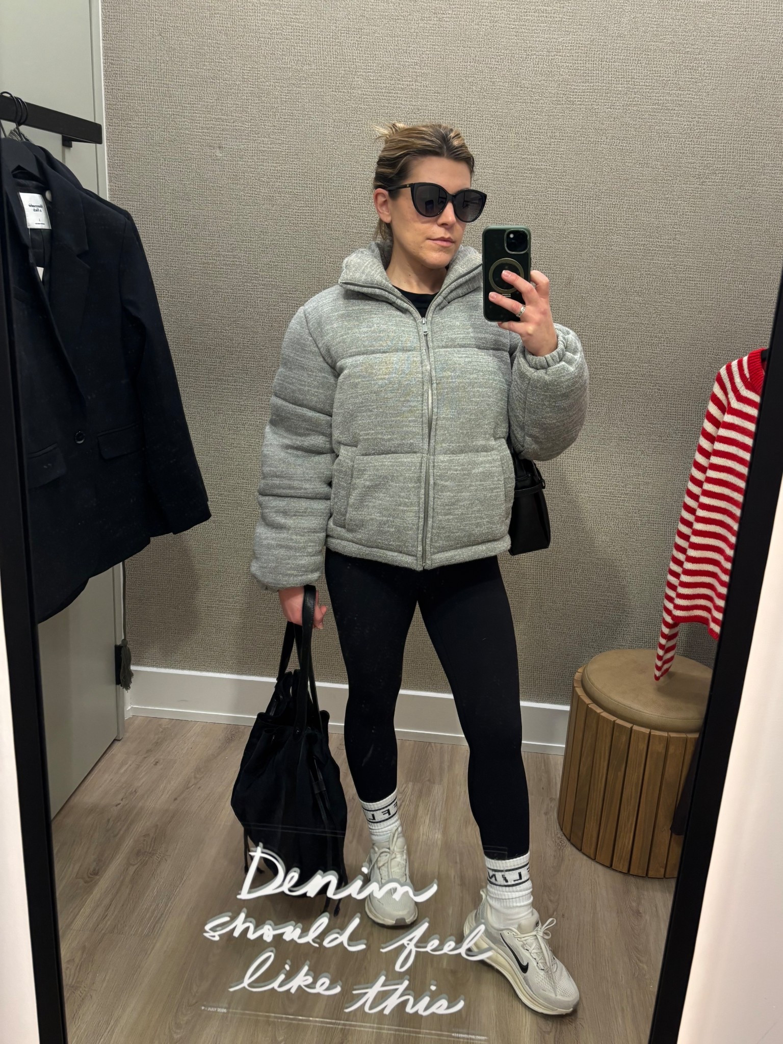My athletic wear to RUN errands… also I did buy the blazer to the left, classic and great fit, feels good quality 

#LTKootd #LTKSeasonal #LTKdayinmylife