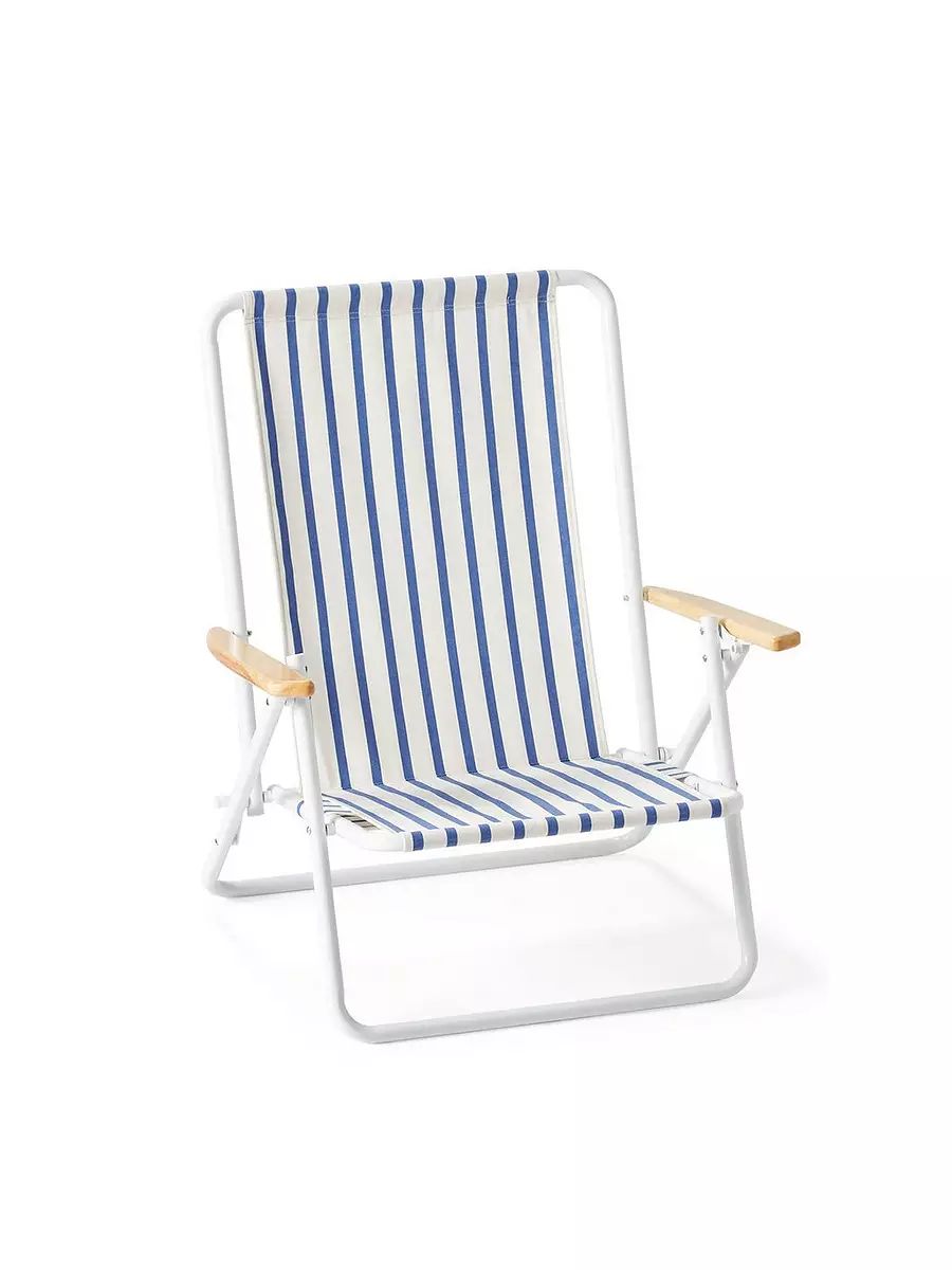 Tide Stripe Beach Chair | Serena and Lily