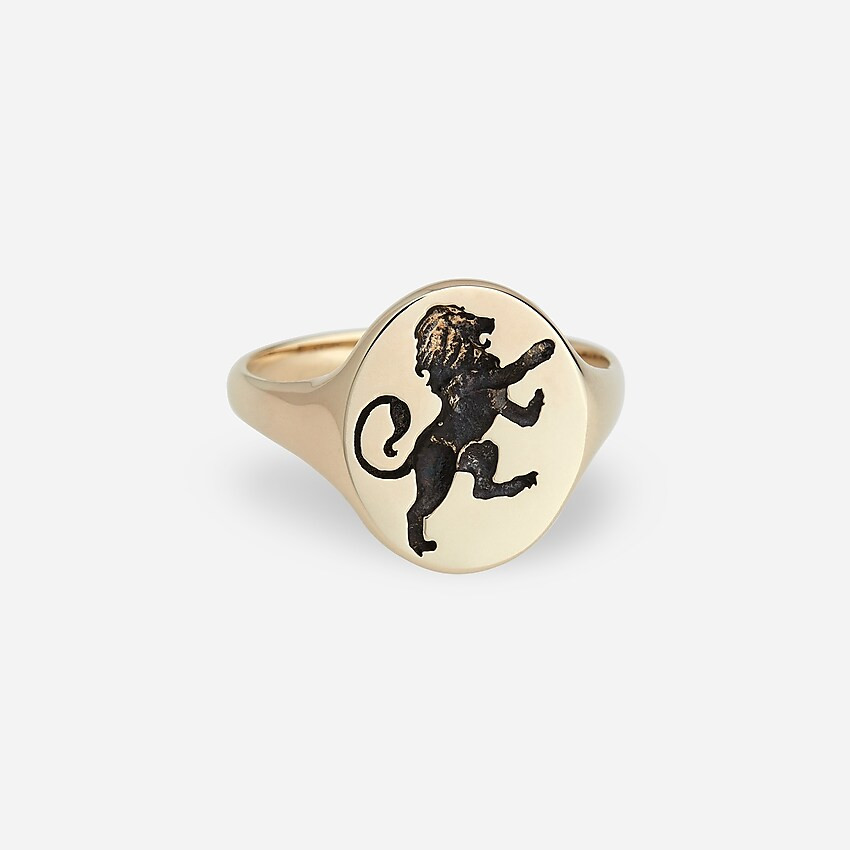 TALON JEWELRY zodiac signet ring | J. Crew US