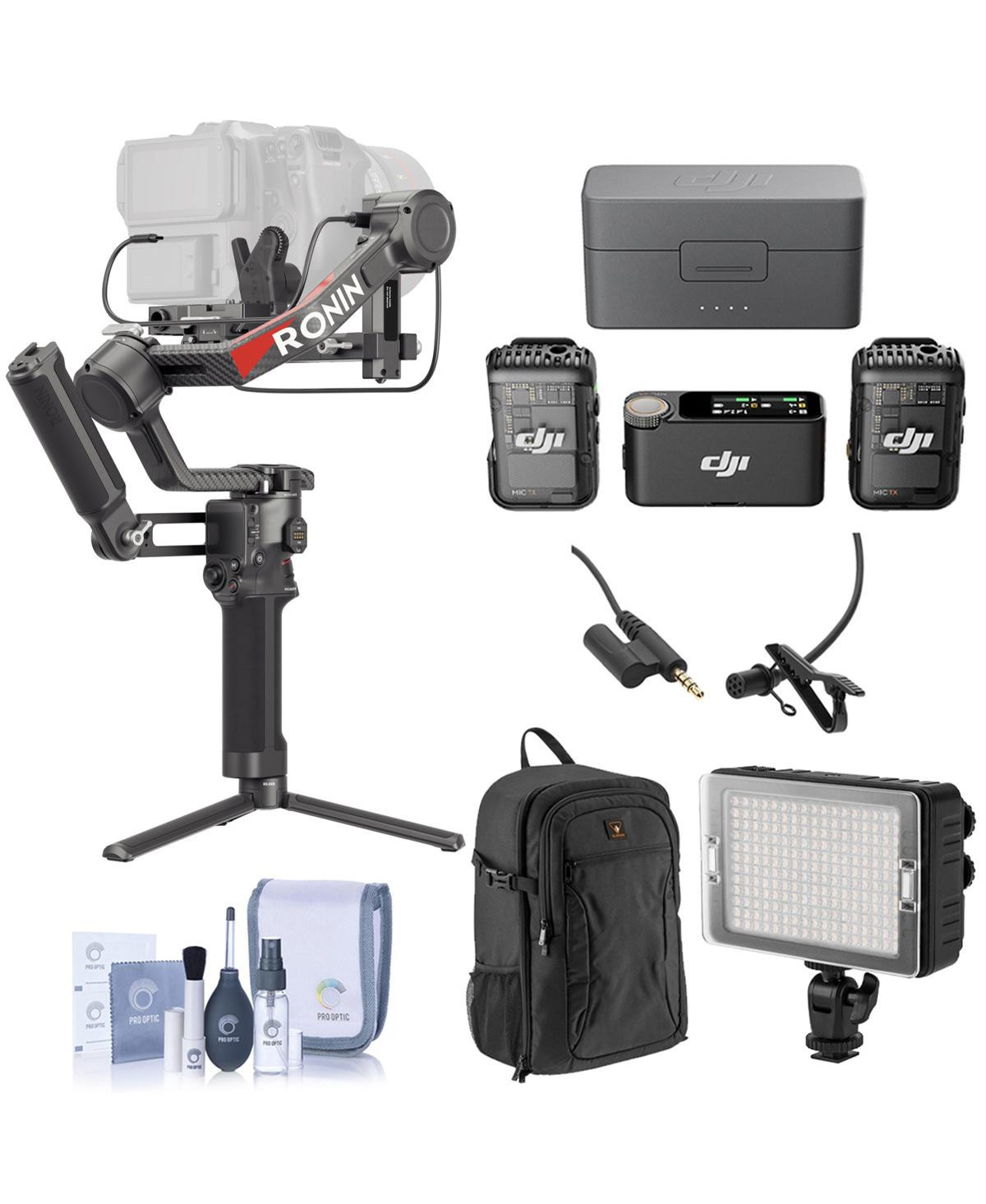 Dji Rs 4 Pro Combo, Bundle with Complete Kit - Black | Macy's