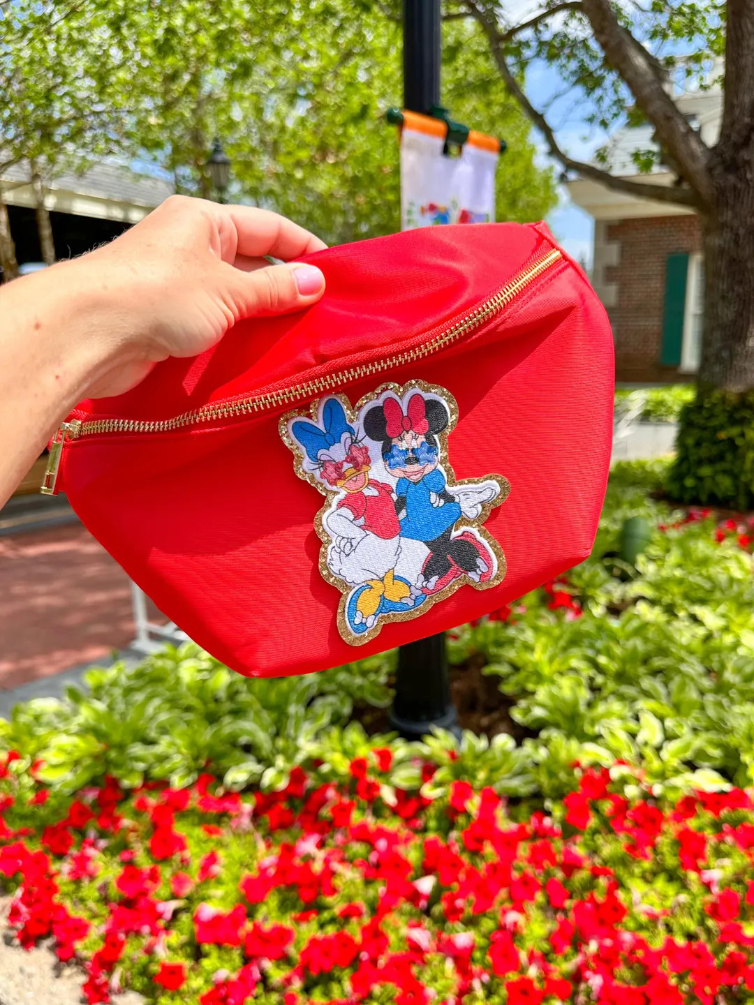 Fourth of July Daisy and Minnie Patch. Disney Patriotic Patch. Patriotic Minnie Patch, Patriotic ... | Etsy (US)