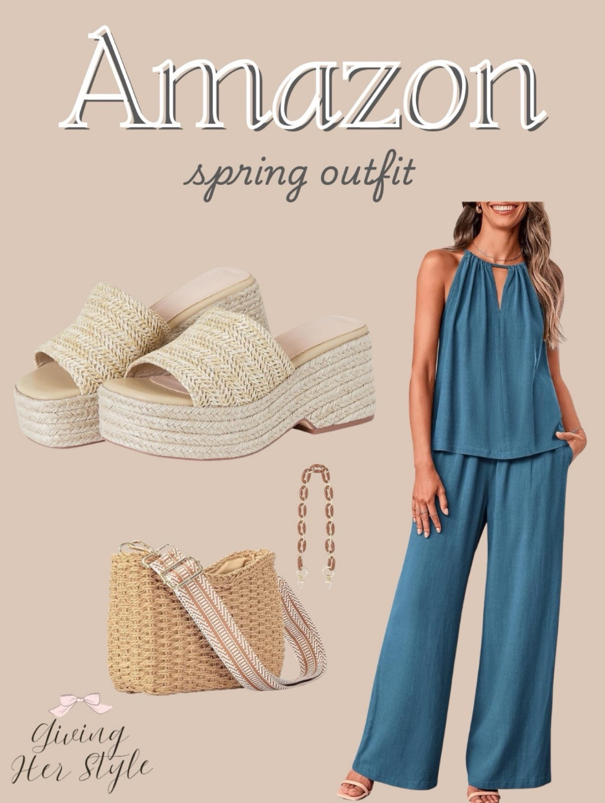 Spring outfit from Amazon 

Amazon outfit idea, Amazon finds, Amazon fashion, Spring outfit from amazon, Travel outfit 
Errands outfit
Casual style, running, gym, errands outift, airport outfit, athletic wear, lounge wear, sneakers, gen x outfit, flowy shorts, white sneakers biker shorts, resort wear, jeans, sandals, gold earrings, ootd, outfit inspo, outfit ideas

#LTKSeasonal #LTKStyleTip #LTKFindsUnder50