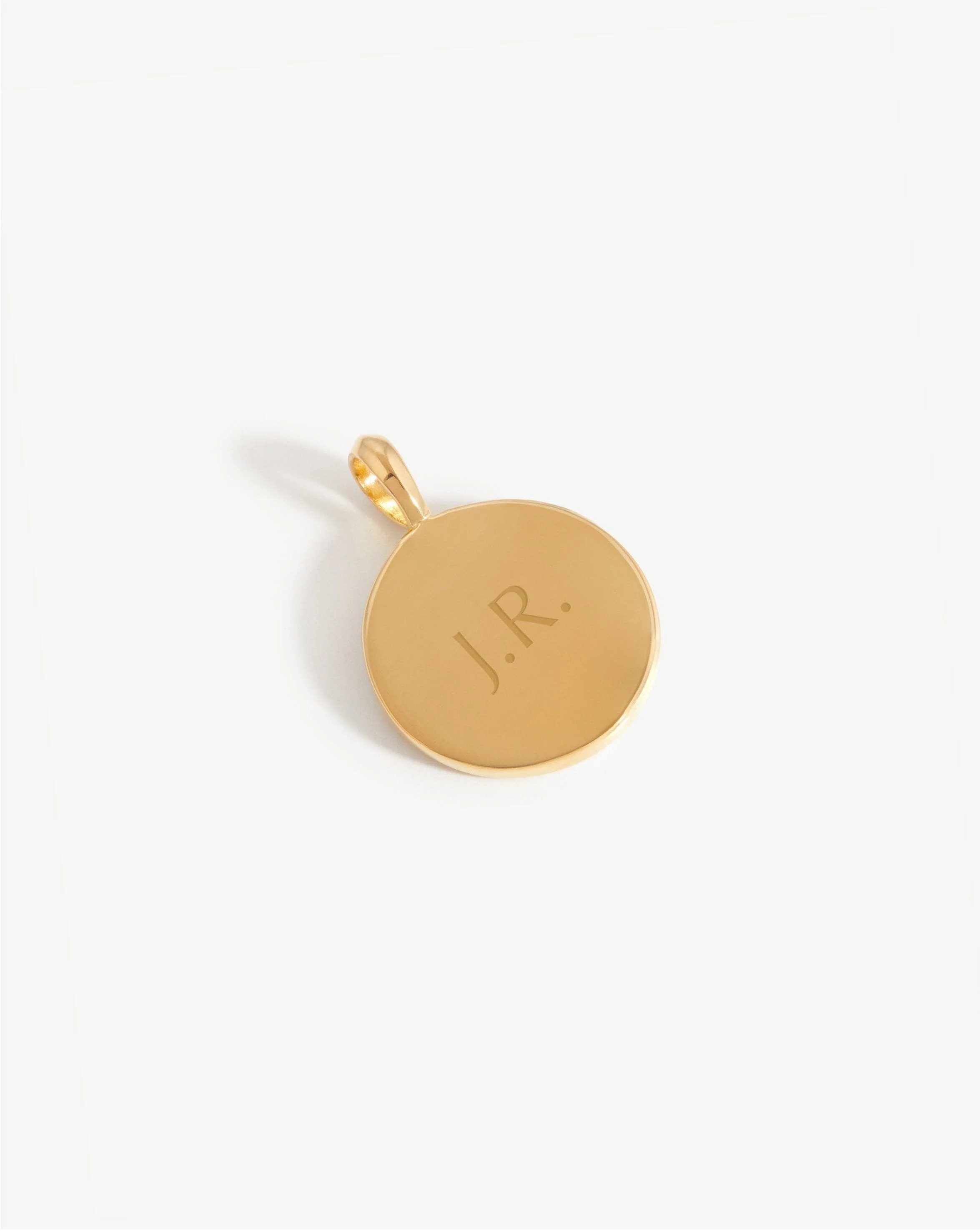 Engravable Round Disc Pendant | Missoma