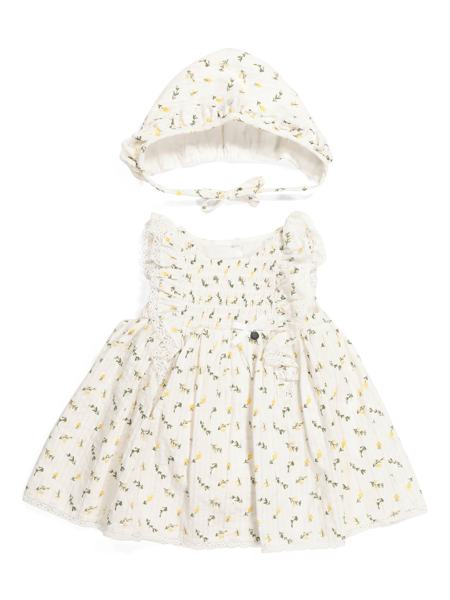 Newborn Girl Spring Bubble Dress | TJ Maxx