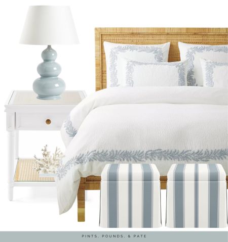 Grand Millennial bedroom decor, featuring the Serena and Lilly bedding I’d have if I didn’t have a baby and a dog #homedecor #bedroom #serenaandlilly

#LTKhome