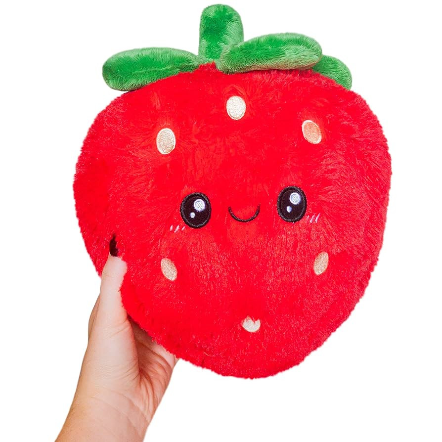 Squishable/ Mini Comfort Food Strawberry 7" Plush | Amazon (US)