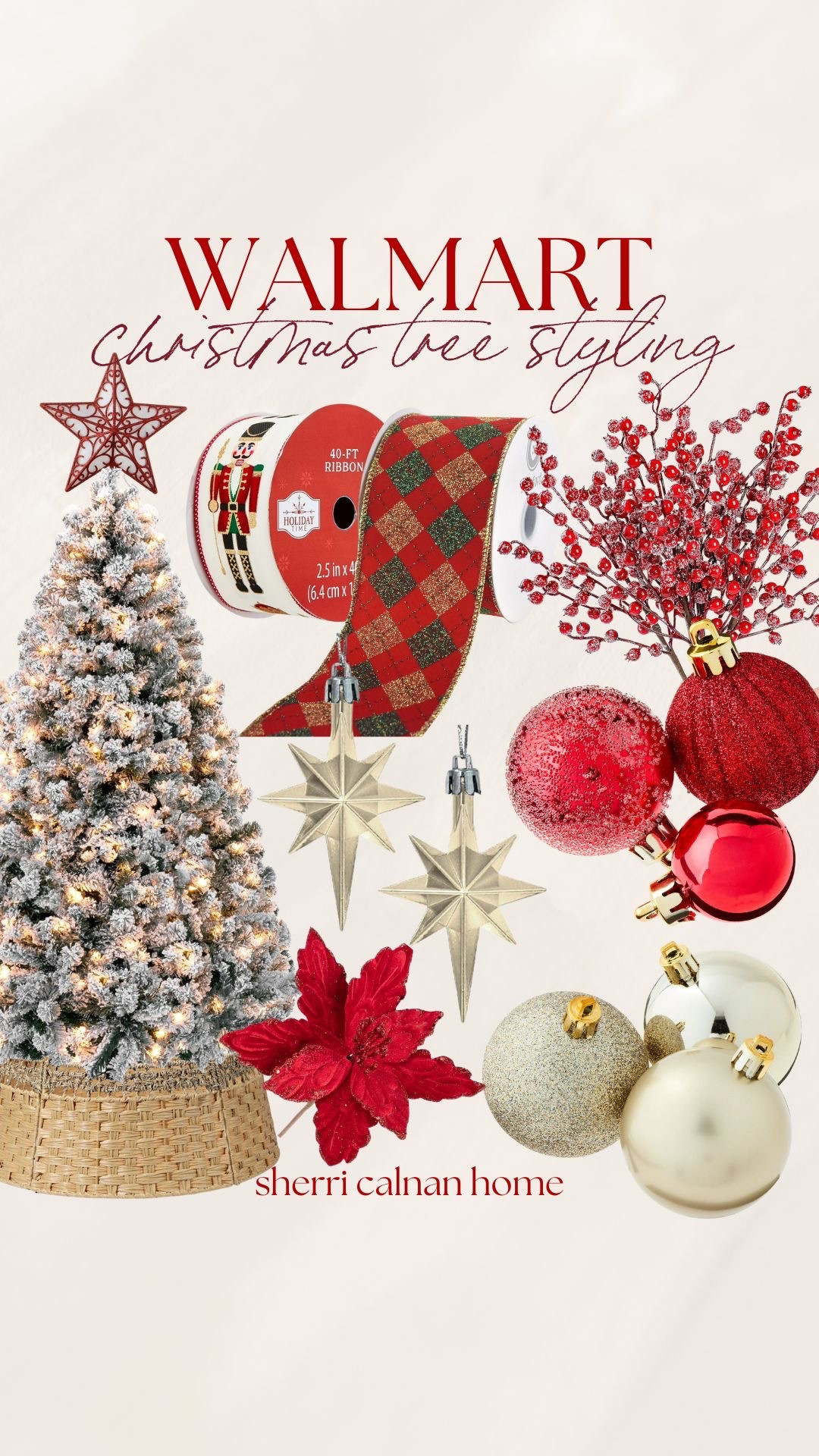 Walmart Christmas tree decorating inspo. Walmart Christmas decor, viral Walmart Christmas decor, Walmart holiday decor, classic Christmas decor inspo, Christmas tree decorating inspo, holiday home decor, sherricalnanhome

#LTKSeasonal #LTKHoliday #LTKHome