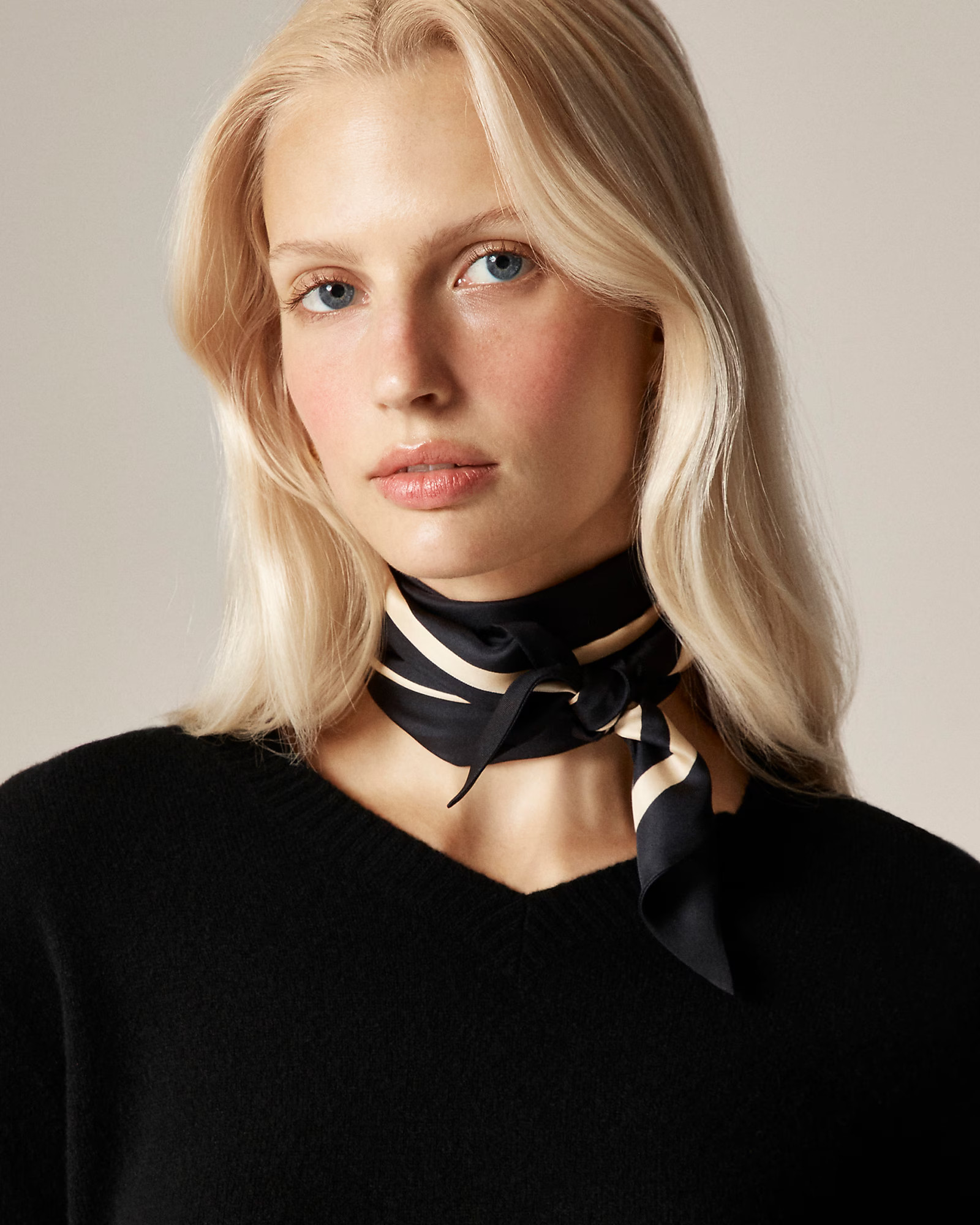 Printed silk scarf | J. Crew US