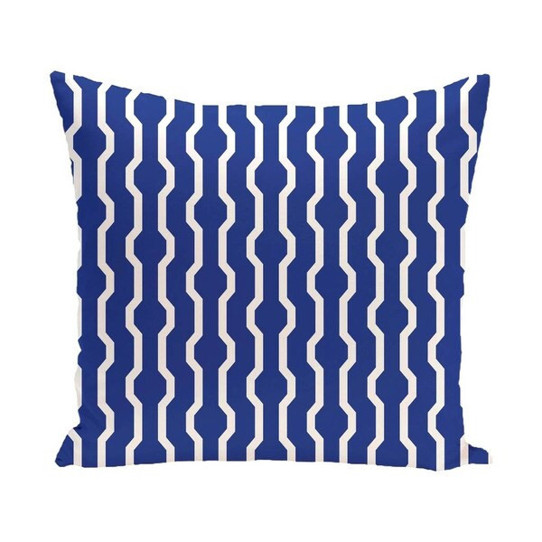 Blue/ Red/ Grey/ Green Decorative Holiday Geometric Print  26-inch Pillow | Bed Bath & Beyond