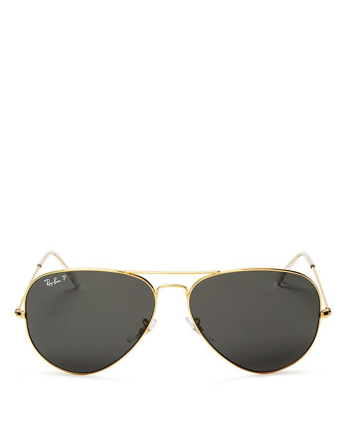 Unisex Polarized Brow Bar Aviator Sunglasses | Bloomingdale's (US)