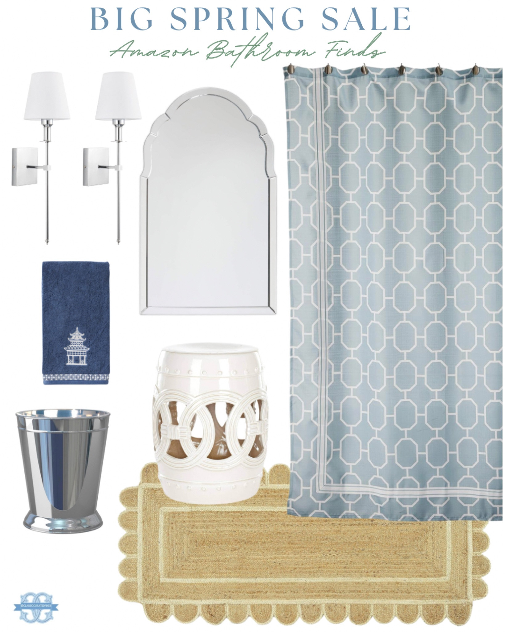 Amazon Big Spring Sale Coastal Bathroom finds!🛁🤍

Home Decor, Bathroom Decor, Mirror, Shower Curtain, Scalloped Rug

#LTKsalealert #LTKhome