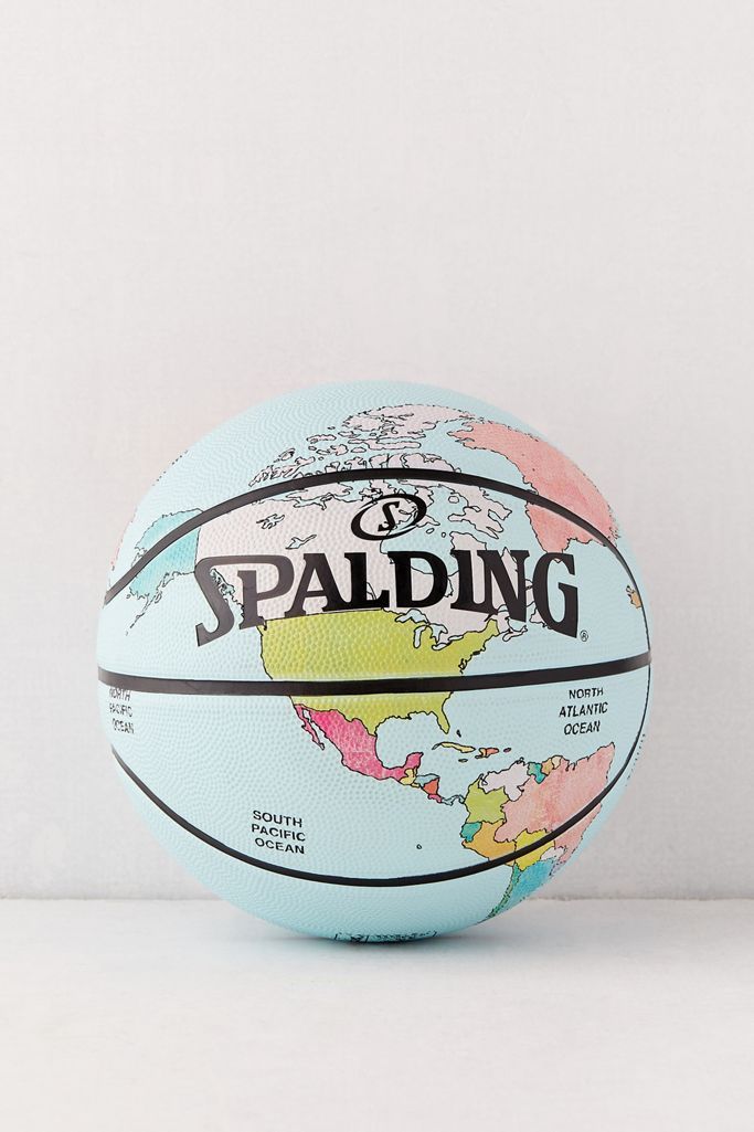 Spalding UO Exclusive Globe Basketball | Urban Outfitters (US and RoW)