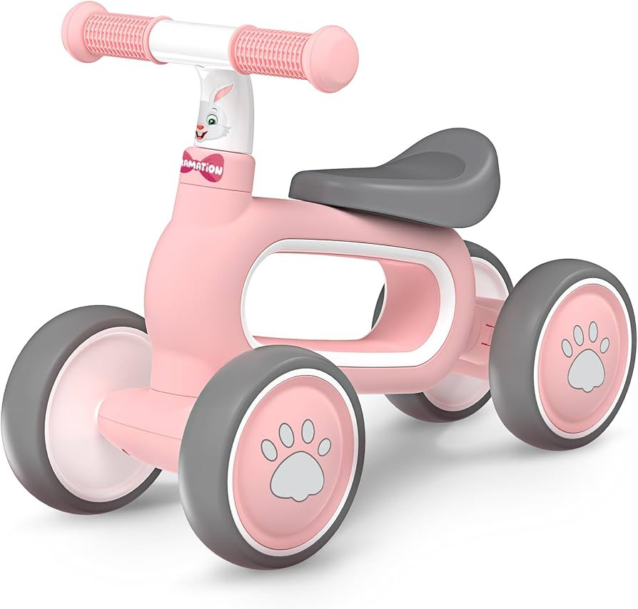 DRAMATION Baby Balance Bike,Toddler Bike for 12-18 Month, Toddler Bicycle Toy for 1 Year Old Girl... | Amazon (US)