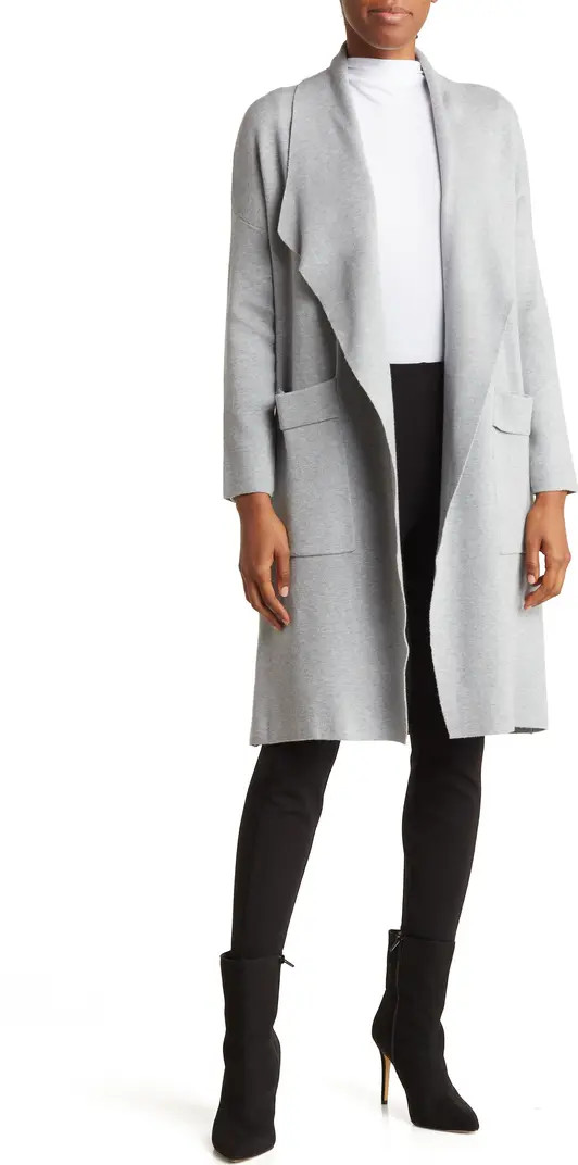 Andrea Open Front Long Cardigan | Nordstrom Rack