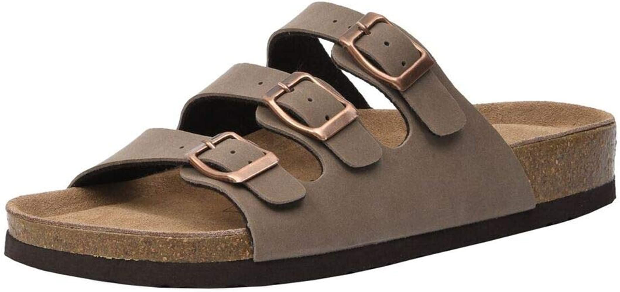 CUSHIONAIRE Women's Lela Cork footbed Sandal with +Comfort | Amazon (US)