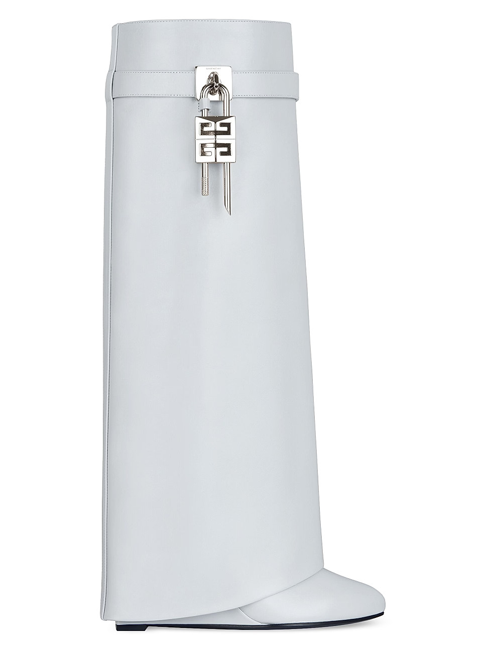 Givenchy Shark Lock Pants Boots in Box Leather | Saks Fifth Avenue