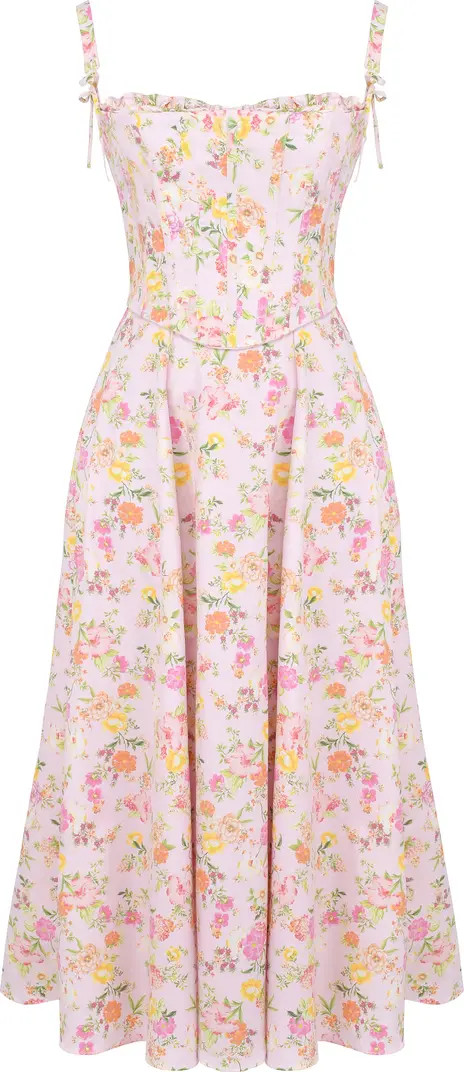 Clarabelle Floral Print Sleeveless Maxi Dress | Nordstrom