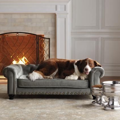 Wentworth Tufted Dog Sofa | Frontgate