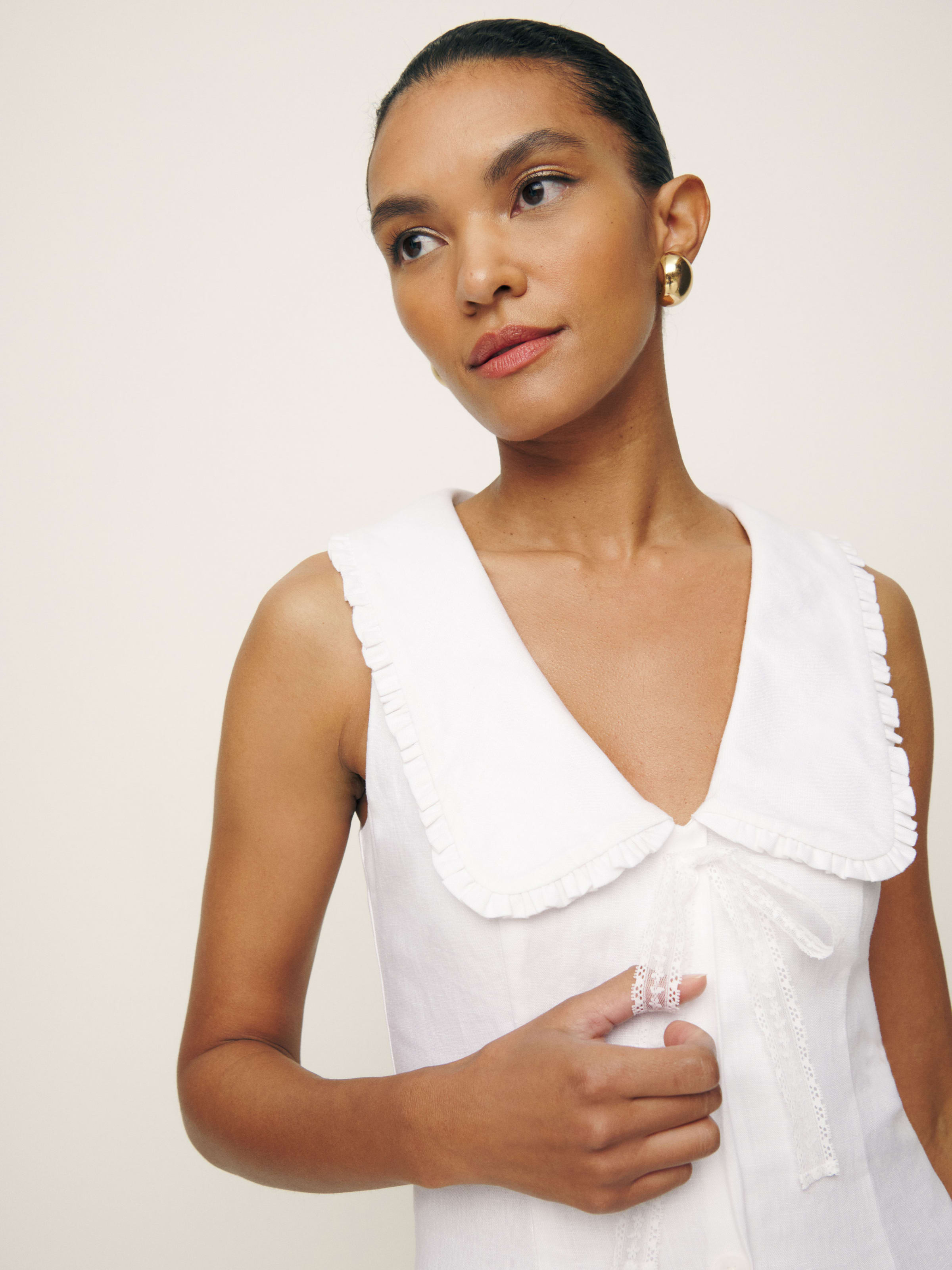 Soraya Linen Dress | Reformation (Global)