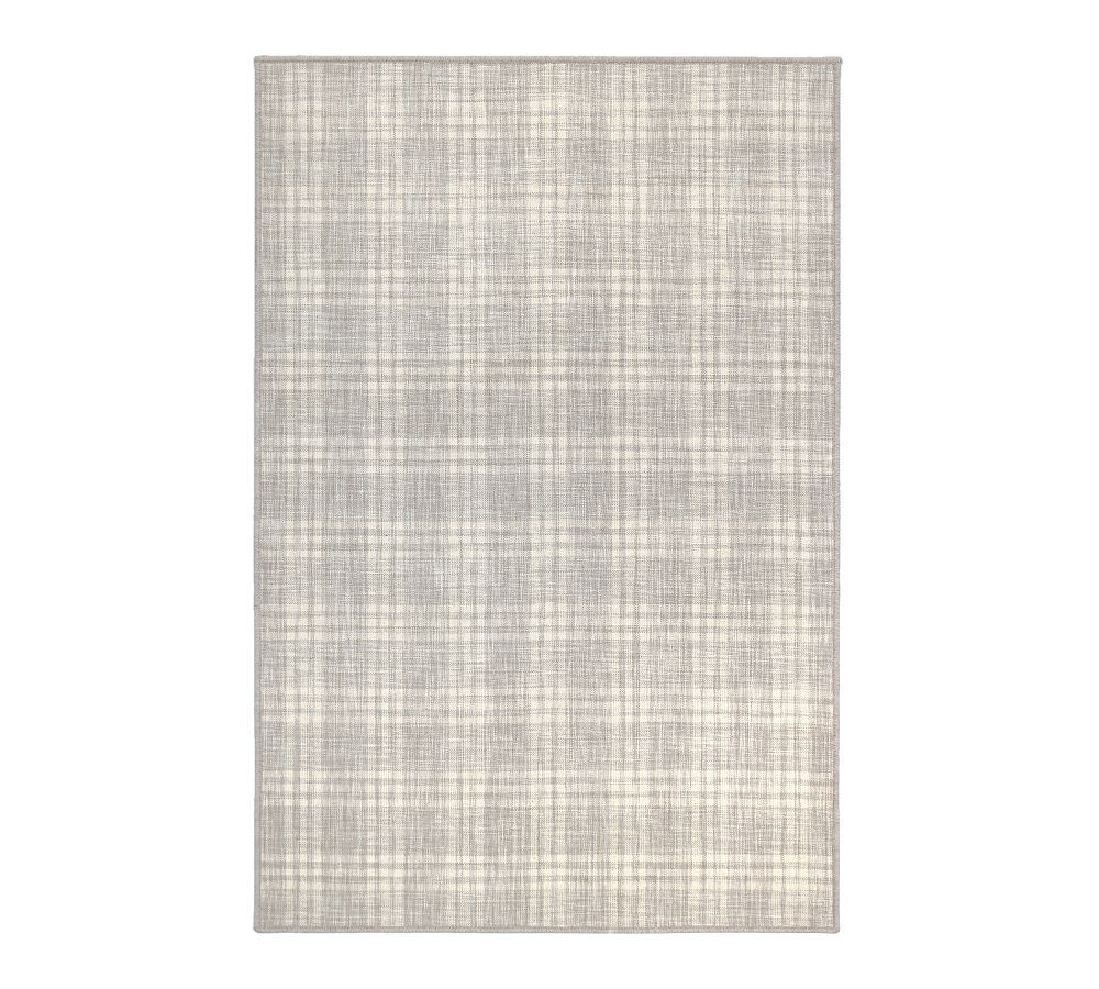 Custom Kiri Plaid Wool Rug | Pottery Barn (US)