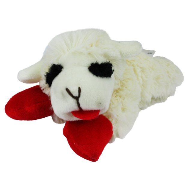 Multipet Lamb Chop Squeaky Plush Dog Toy | Chewy.com