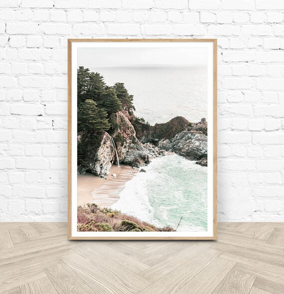 Coastal Sea Digital Print, Printable Beach Wall Art, Beach Photography | Etsy (US)