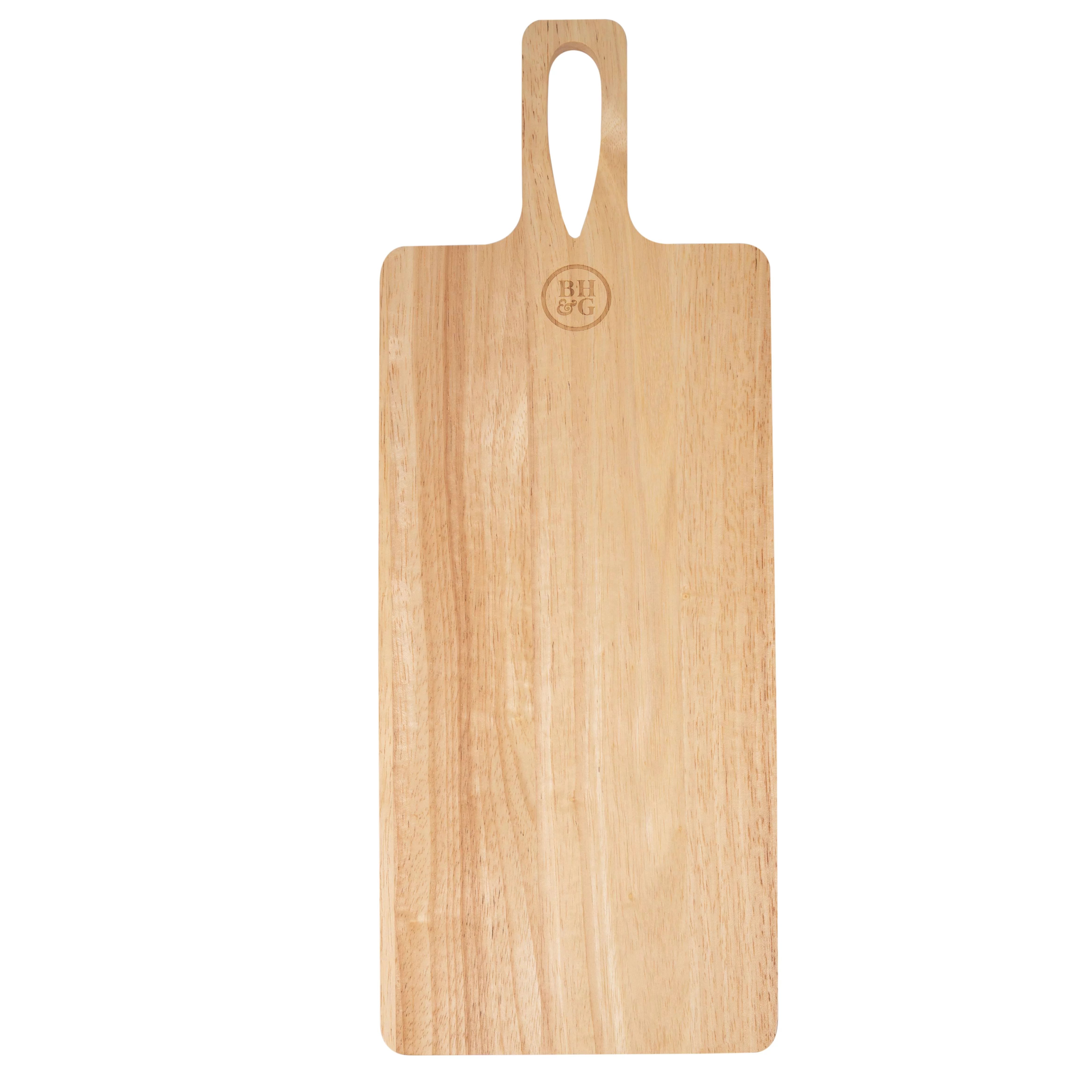 Better Homes & Gardens Charcuterie Board, Square, Color Natural Bamboo, 20.98W x 7.99D x 0.59H in | Walmart (US)