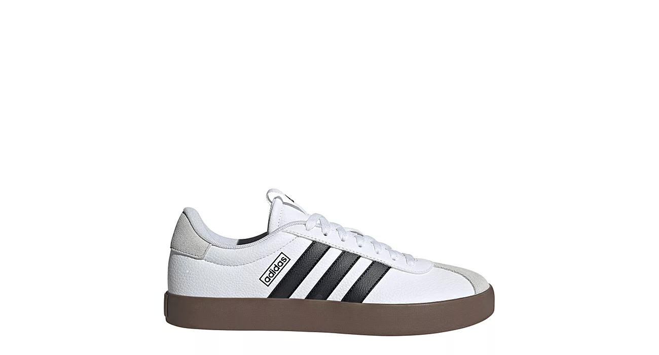 Adidas Mens Vl Court 3.0 Sneaker - White | Rack Room Shoes