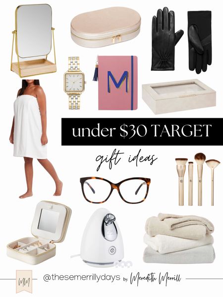 Gift ideas for her from Target and all under $30 

#LTKunder50 #LTKGiftGuide #LTKHoliday