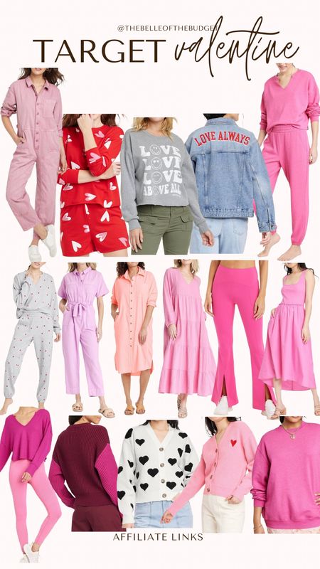Target Valentine outfits, Valentine dress, jumpsuit, sweater, teacher outfit 

#LTKSeasonal #LTKstyletip #LTKFind