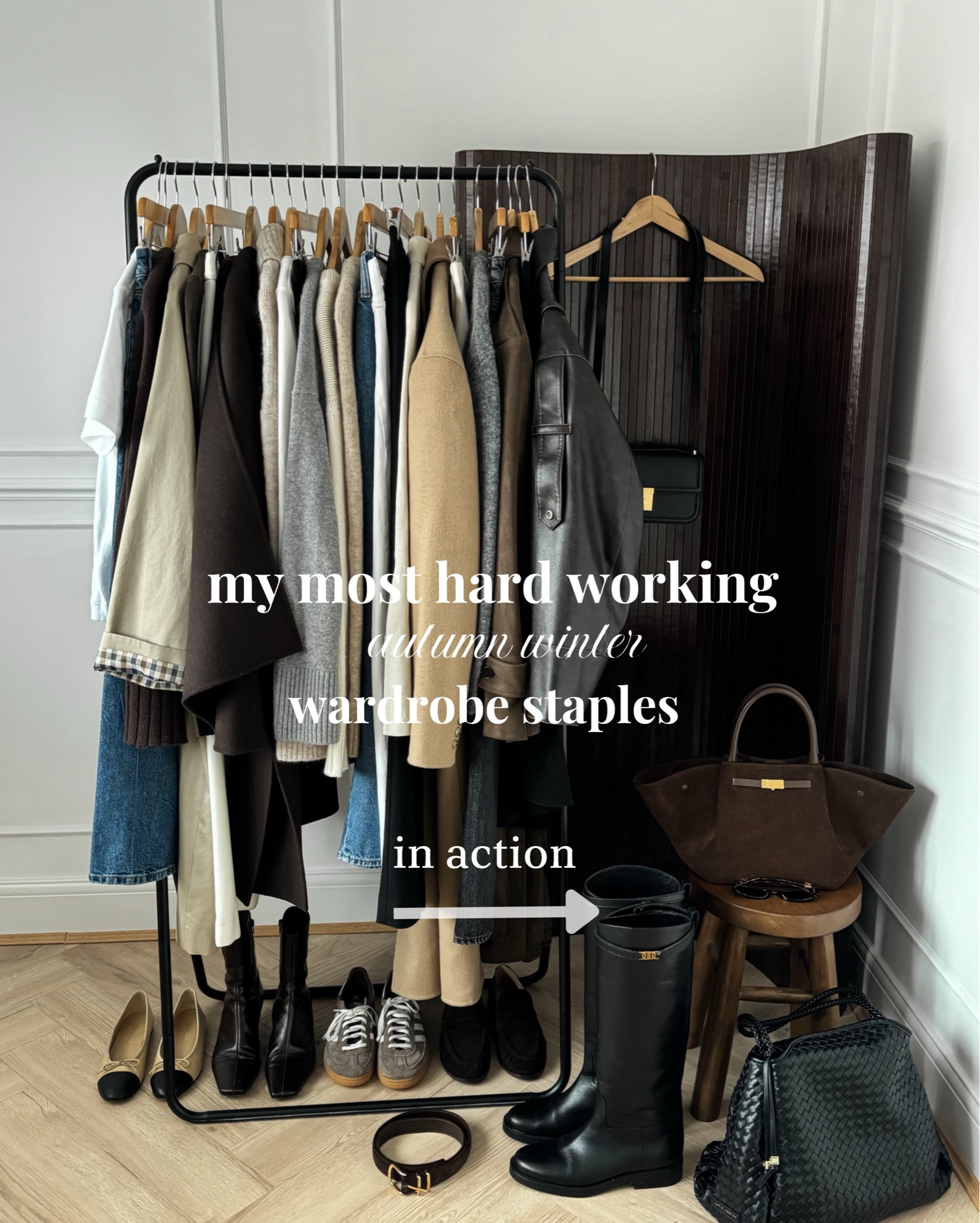 Most hardworking staples in action 👉🏻🤎🍂❄️ the pieces I’ve been styling on repeat this autumn winter.

High quality is so important to me, firstly because of the fit & how they last & secondly so I can outfit repeat to create looks through the seasons 👏🏻  


#capsulewardobe #capsule #wardrobeessential #autumnwardrobe #winterwardrobe - minimal style, good quality basics, barrel leg jeans, my most worn autumn winter wardrobe staples, autumn outfit ideas, outfit repeating 

#LTKCyberWeek #LTKstyletip #LTKwinter