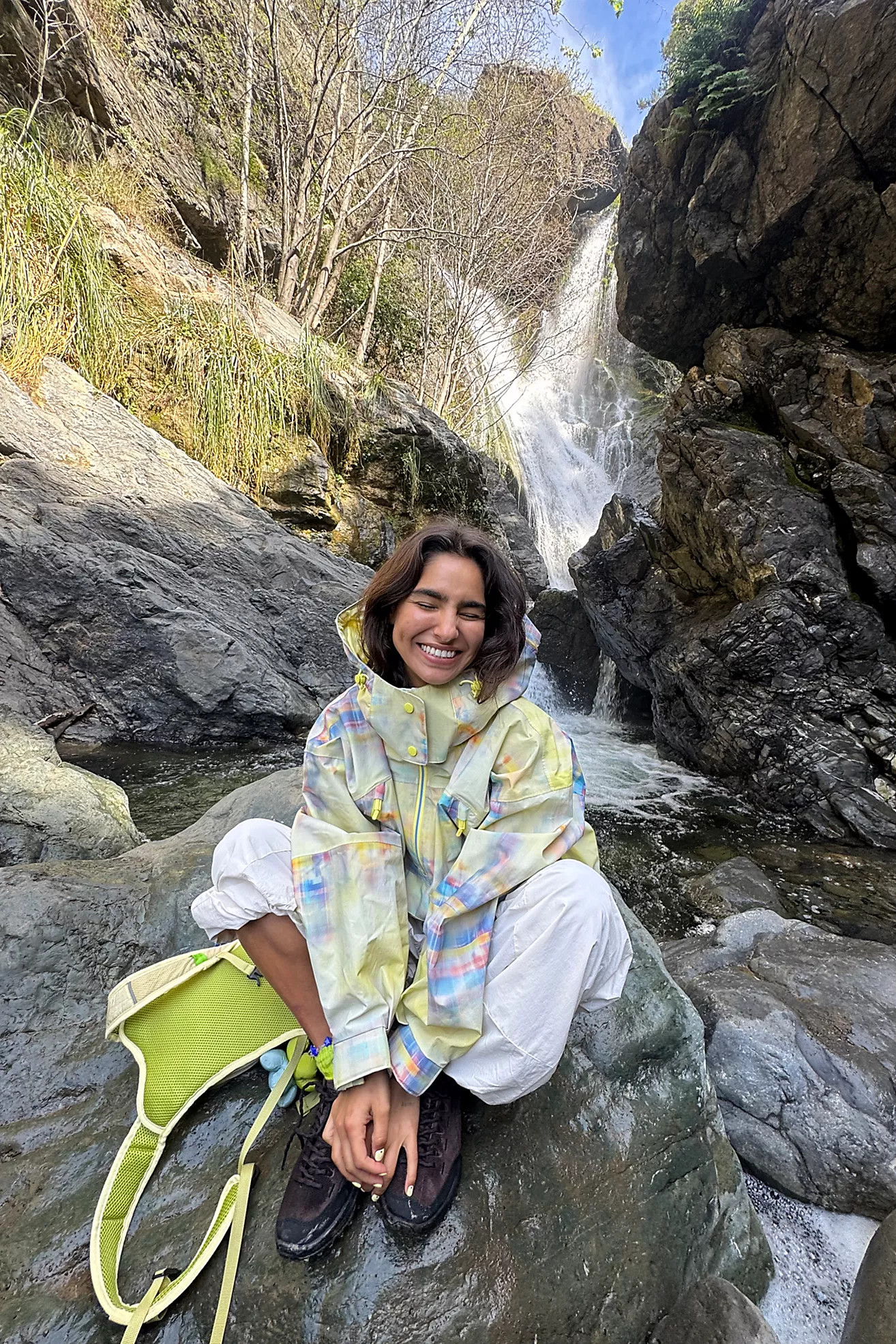 Singin’ In The Rain Printed Packable Pullover | Free People (Global - UK&FR Excluded)