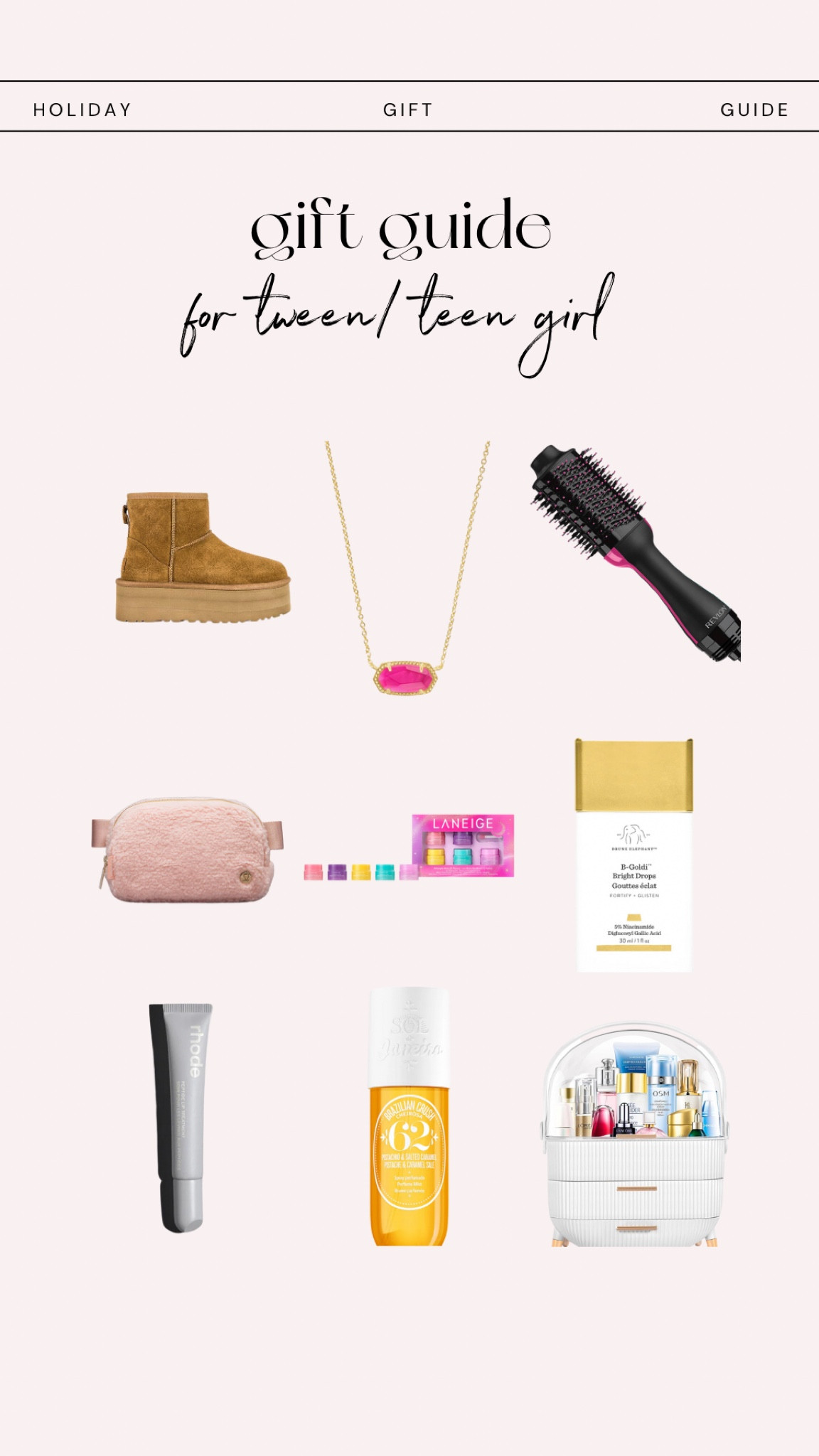 City Girl Gone Mom 2023 gift guide // Tween and Teen girl Gift Guide 

Gift guide, holiday shopping, holiday gifts, gifts for girls, gifts for Teen Girls #LTKCyberWeek

#LTKU #LTKbeauty