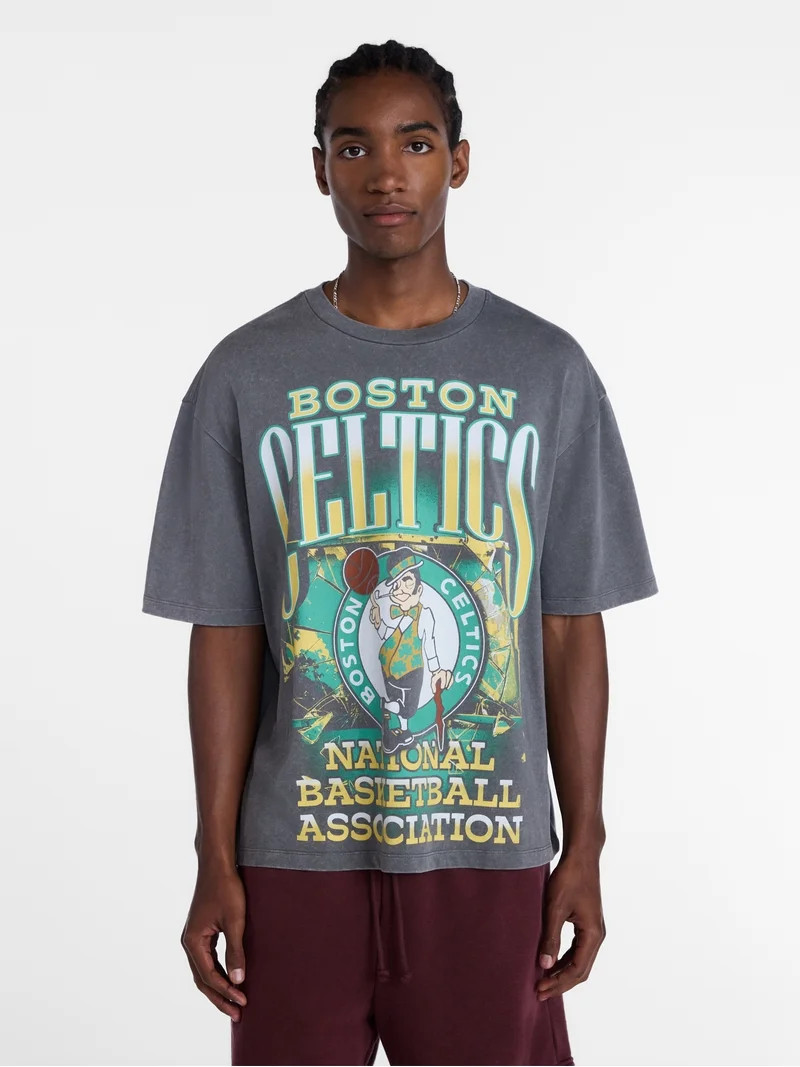 NBA, Men's & Big Men's Graphic Tee, Boston Celtics, Sizes XS-3XL | Walmart (US)