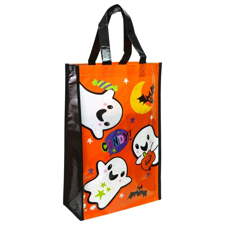 Ghost Trick-or-Treat Party Bag, Multicolor, Halloween by Way To Celebrate | Walmart (US)