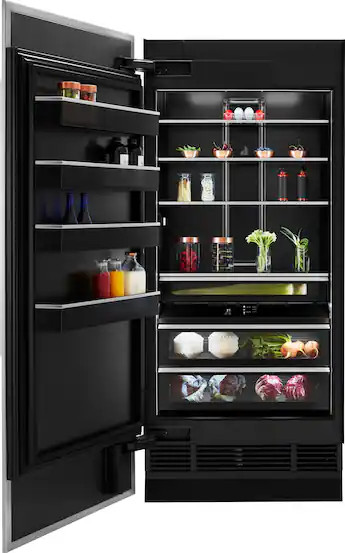 JennAir - 36 in. Wide 20 Cu. Ft. Built-In Column Refrigerator - Custom Panel Ready | Best Buy U.S.