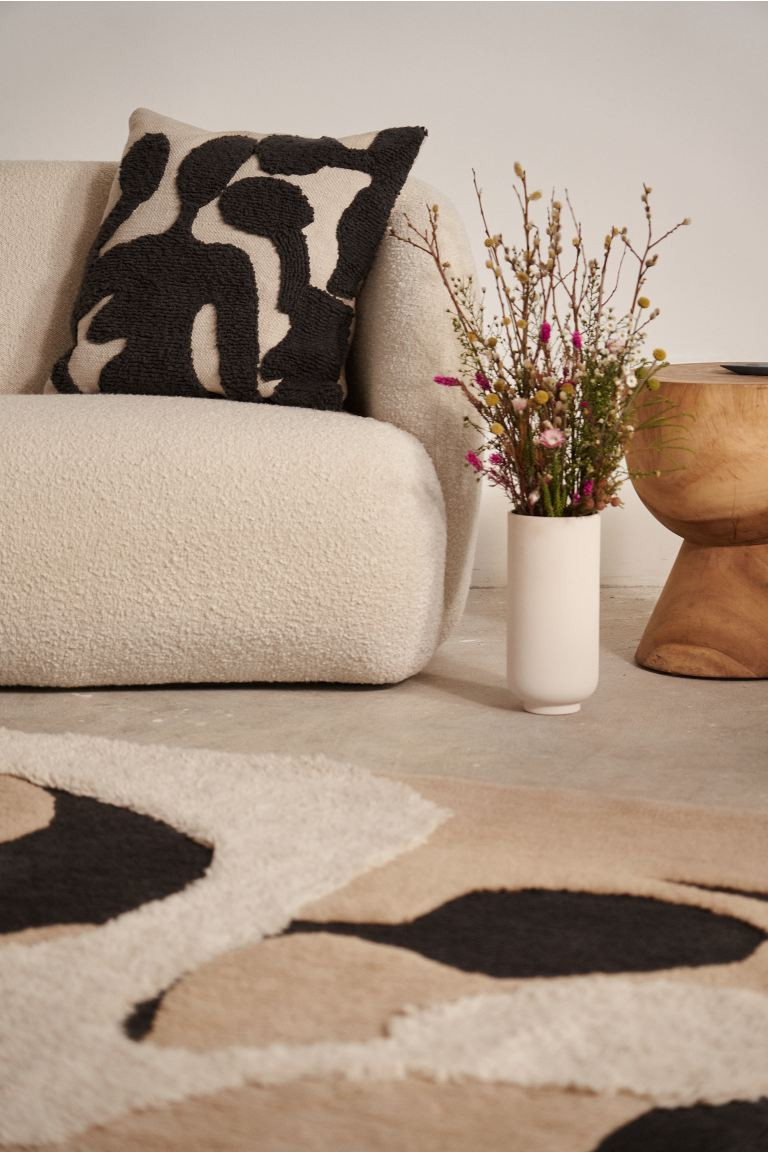 Kussenhoes met getuft motief | H&M (DE, AT, CH, NL, FI)