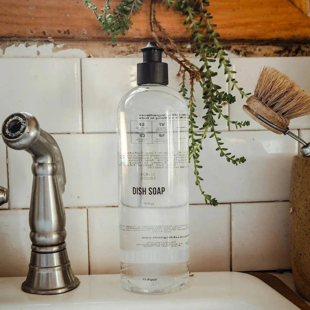 Mandarin Basil Dish Soap | Public Goods