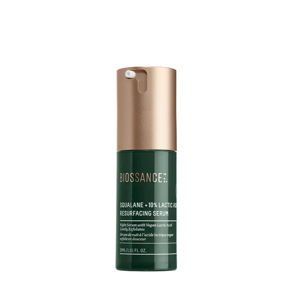 Squalane + 10% Lactic Acid Resurfacing Serum | Biossance (US)