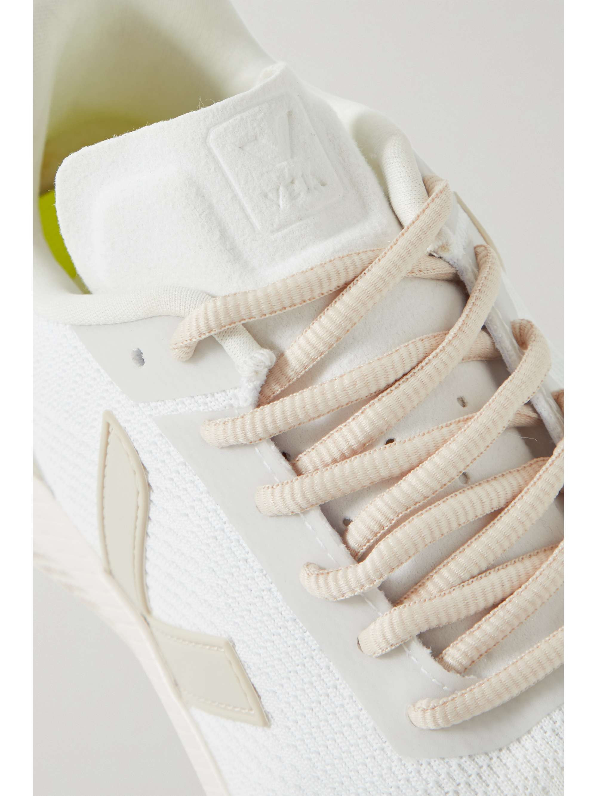 White Impala rubber-trimmed recycled mesh sneakers | VEJA | NET-A-PORTER | NET-A-PORTER (US)