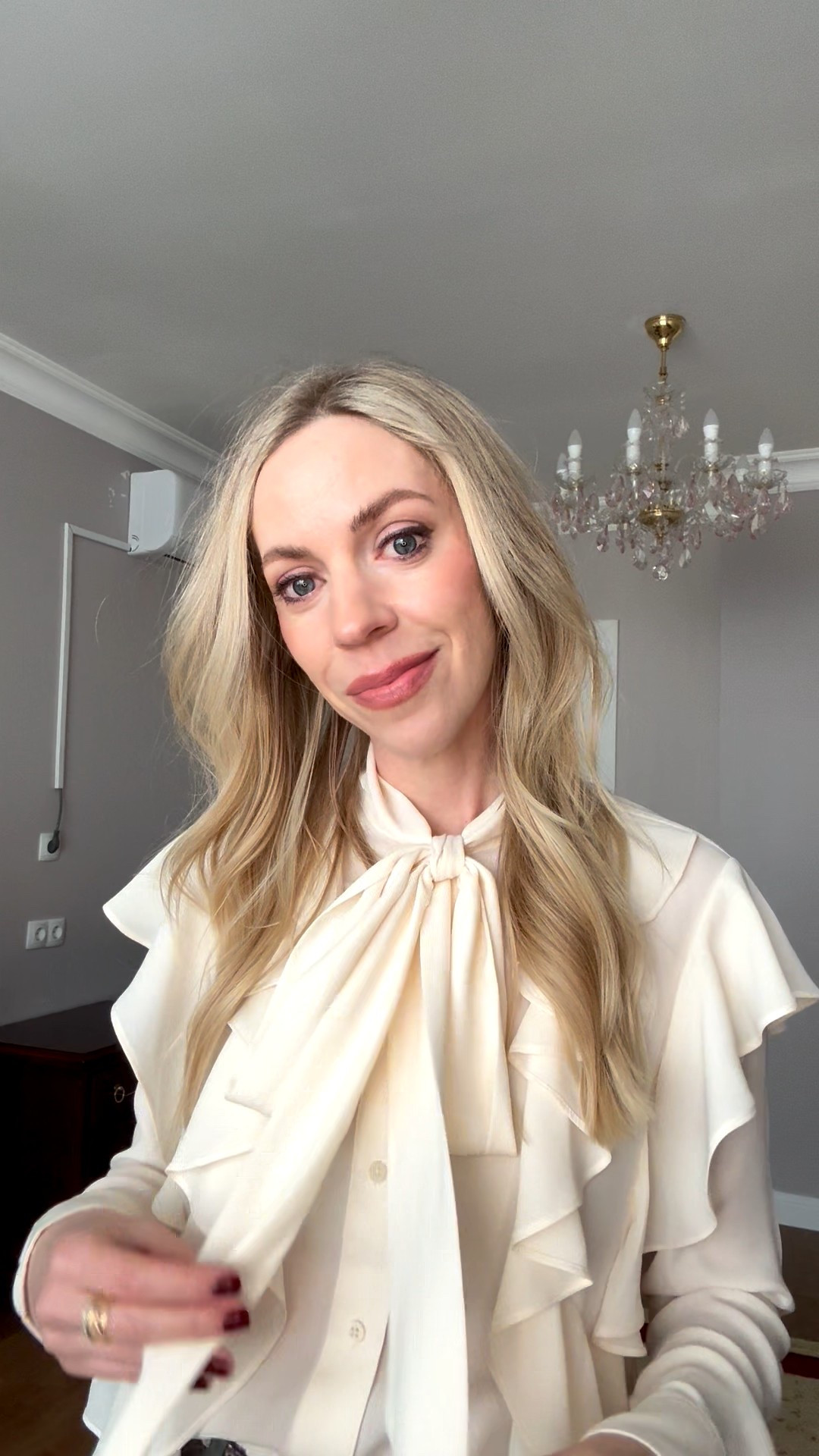 Ruffle blouse on sale! Perfect for the office or with jeans 

#LTKWorkwear #LTKootd #LTKSaleAlert