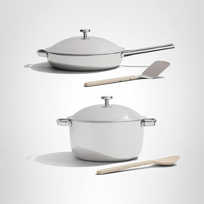 Our Place Titanium Pro Cookware Duo – Always Pan & Perfect Pot with Nonstick No-Coating Technol... | Amazon (US)