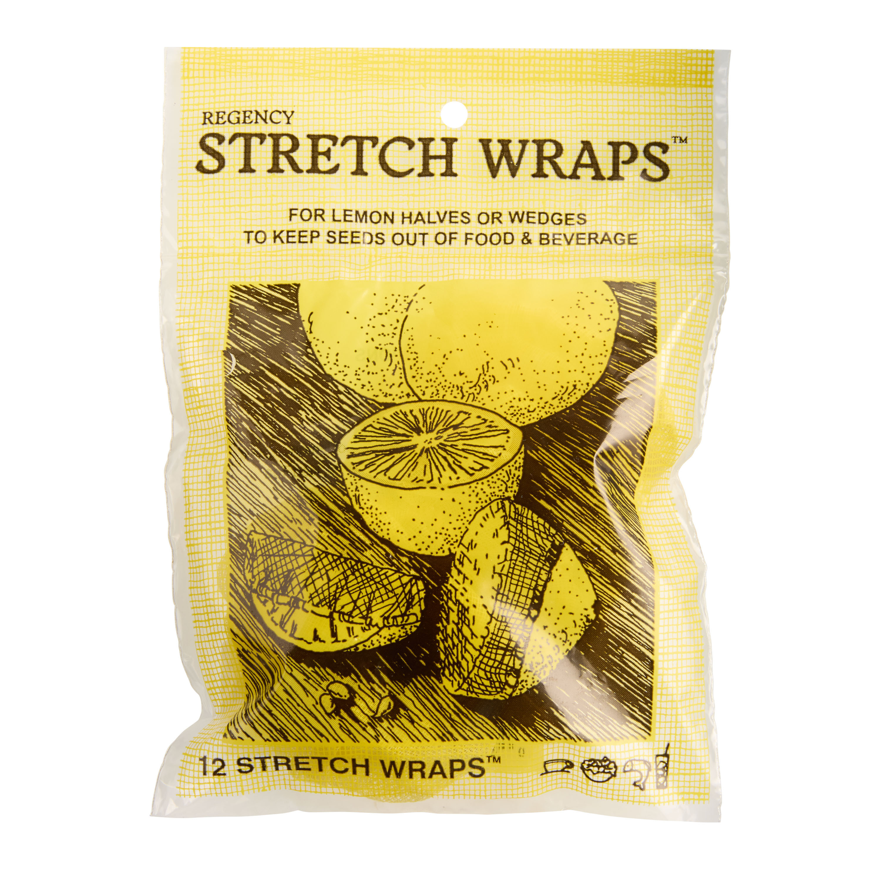Regency Cotton and Elastic Lemon Stretch Wraps 12 Pack | World Market