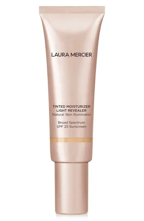 Laura Mercier Tinted Moisturizer Light Revealer Natural Skin Illuminator Broad Spectrum SPF 25 in 1W1 Porcelain at Nordstrom | Nordstrom