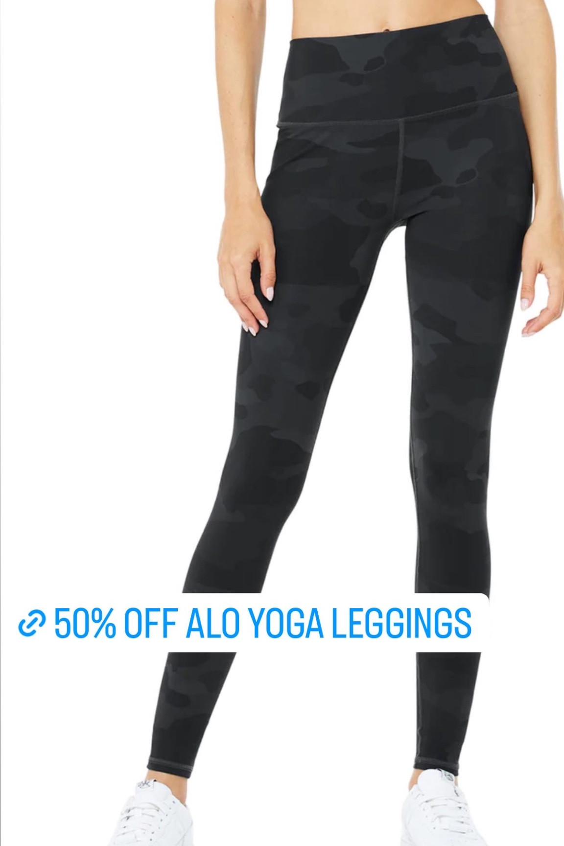 50% off alo yoga high waist camo leggings! 

#LTKunder100 #LTKfit #LTKsalealert